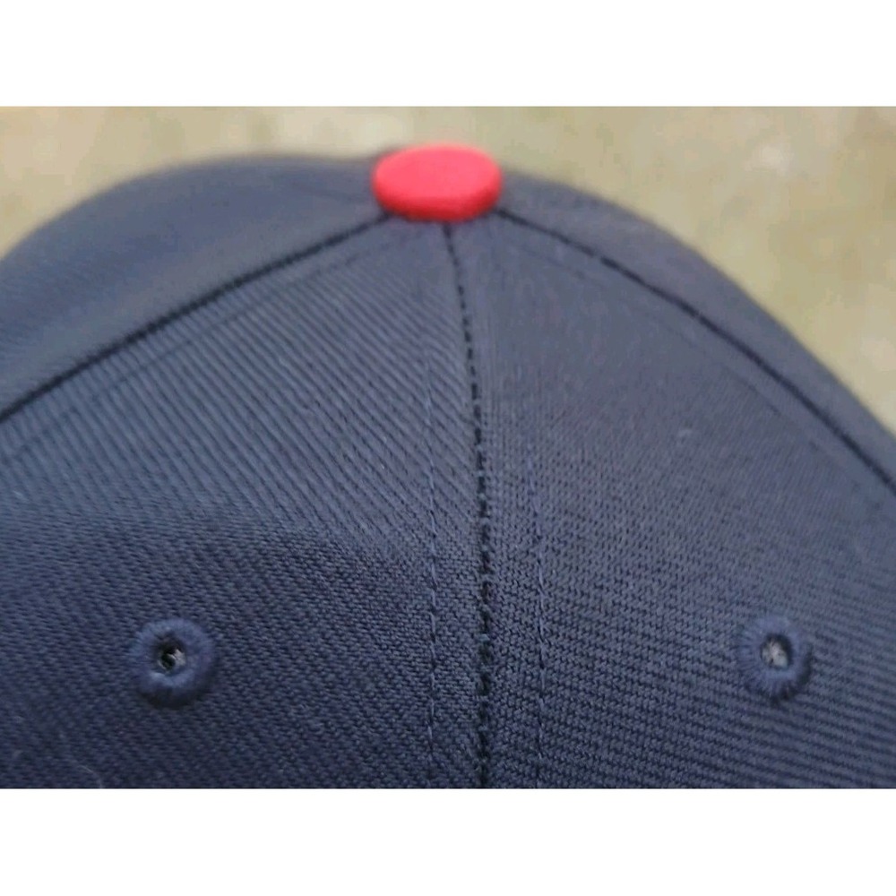 Vintage Twins Enterprise‎ Atlanta Braves Hat Baseball Cap Blue MLB Youth Size - Picture 3 of 4